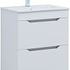 Тумба под раковину Aquanet Практика 60 белый матовый 2 ящика 00330457 напольная/подвесная Тумба под раковину Aquanet Практика 60 белый матовый 2 ящика 00330457 напольная/подвесная