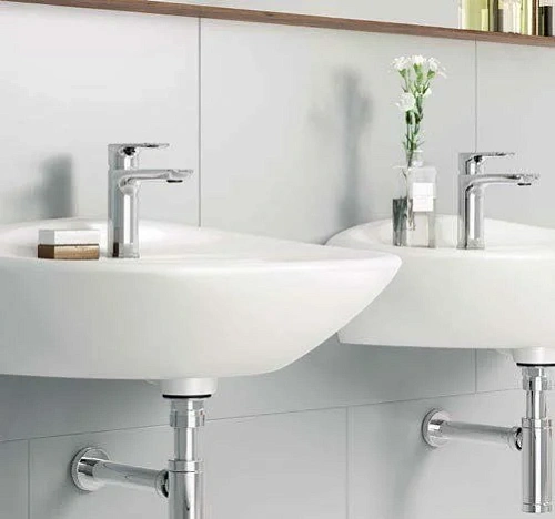 Раковина Gustavsberg Estetic С+ 410350 410350S3 50 x 42 см подвесная, покрытие Ceramicplus, цвет бел Раковина Gustavsberg Estetic С+ 410350 410350S3 50 x 42 см подвесная, покрытие Ceramicplus, цвет бел