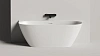 Ванна из искусственного камня Salini SOFIA WALL 160x80 102517G S-Sense