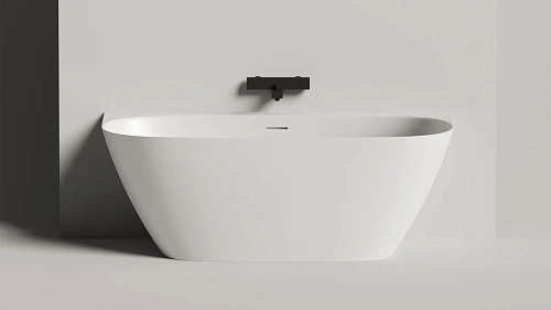 Ванна из искусственного камня Salini SOFIA WALL 160x80 102517G S-Sense Ванна из искусственного камня Salini SOFIA WALL 160x80 102517G S-Sense