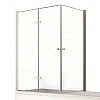 Картинка анонса товара «шторка на ванну new trendy new soleo 100x70 см p-0028/p-0024 l (хром)»