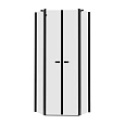 Душевой уголок NEW TRENDY NEW SOLEO BLACK 80x80x195 K-0616 (черный) Душевой уголок NEW TRENDY NEW SOLEO BLACK 80x80x195 K-0616 (черный)