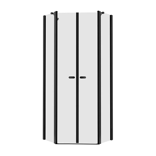 Душевой уголок NEW TRENDY NEW SOLEO BLACK 80x80x195 K-0616 (черный) Душевой уголок NEW TRENDY NEW SOLEO BLACK 80x80x195 K-0616 (черный)