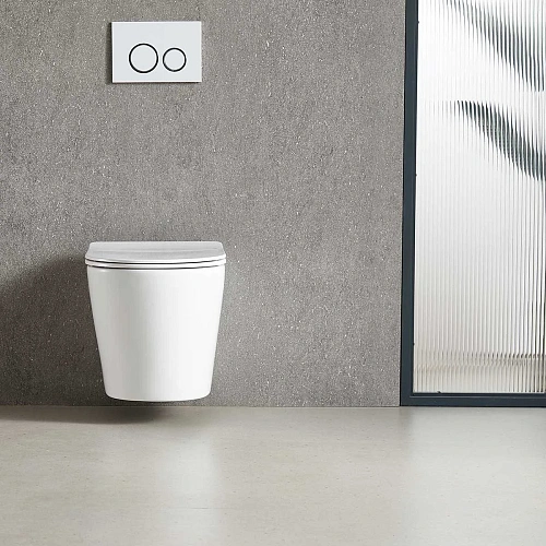 Унитаз подвесной Vincea Piatti VT1-11T безободковы, цвет белый, ультратонкое soft-close сиденье Унитаз подвесной Vincea Piatti VT1-11T безободковы, цвет белый, ультратонкое soft-close сиденье