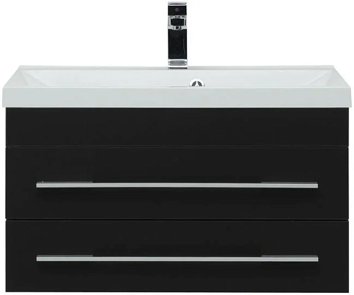 Тумба под раковину Aquanet Верона 75 New черный матовый 00272427 Тумба под раковину Aquanet Верона 75 New черный матовый 00272427