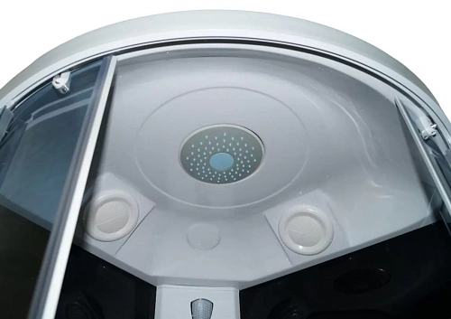 Душевая кабина Parly EC1021 1000x1000 профиль белый, стекло тонированное Душевая кабина Parly EC1021 1000x1000 профиль белый, стекло тонированное