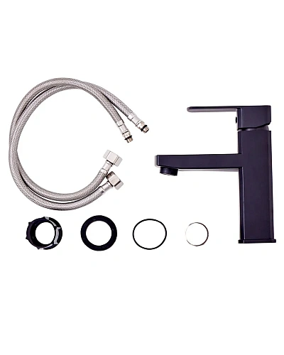 Смеситель для раковины OneLife P06-021b черный Смеситель для раковины OneLife P06-021b черный