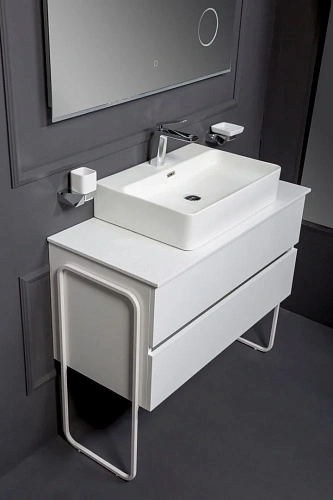 Тумба под раковину Armadi Art Vallessi 837-120-W 120x46cm WHITE Тумба под раковину Armadi Art Vallessi 837-120-W 120x46cm WHITE