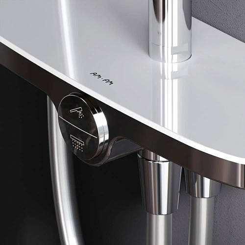 Душевая система AM.PM Like F0780200 верхний душ 250мм, штанга 1030-1460 мм Душевая система AM.PM Like F0780200 верхний душ 250мм, штанга 1030-1460 мм