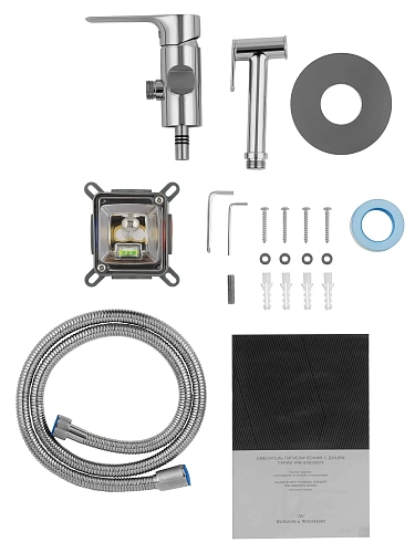 Гигиенический душ Wonzon & Woghand BRILLIANT хром (WW-88829079-CR) Гигиенический душ Wonzon & Woghand BRILLIANT хром (WW-88829079-CR)