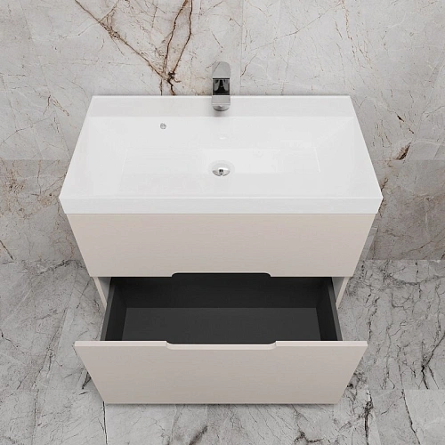 Тумба под раковину Style Line Матис 80 см ЛС-00002437 напольная, крем Тумба под раковину Style Line Матис 80 см ЛС-00002437 напольная, крем