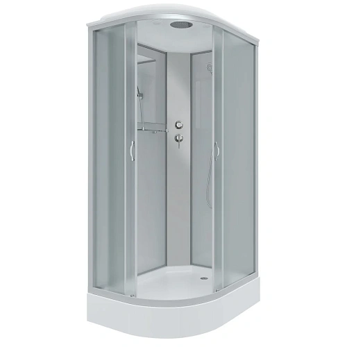 Душевая кабина Niagara Classic NG-3312-14R (1200х800х2150) низкий поддон (13см) стекло матовое тонированное 33121423R Душевая кабина Niagara Classic NG-3312-14R (1200х800х2150) низкий поддон (13см) стекло матовое тонированное 33121423R