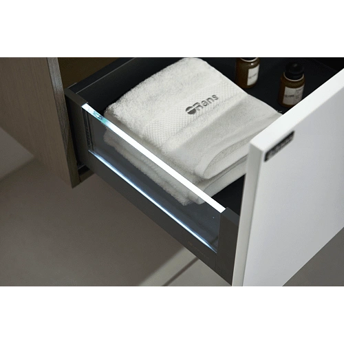 Тумба с раковиной Orans BC-1131-1500L раковина, цвет: MFC 073 (1500x550x350) 11311500L Тумба с раковиной Orans BC-1131-1500L раковина, цвет: MFC 073 (1500x550x350) 11311500L