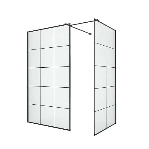 Душевой уголок NEW TRENDY NEW MODUS BLACK 130x120x200 EXK-0282 (черный) Душевой уголок NEW TRENDY NEW MODUS BLACK 130x120x200 EXK-0282 (черный)