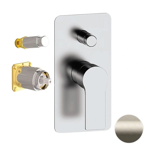 Смеситель для душа Remer Energy EY09KBXV, сталь Смеситель для душа Remer Energy EY09KBXV, сталь