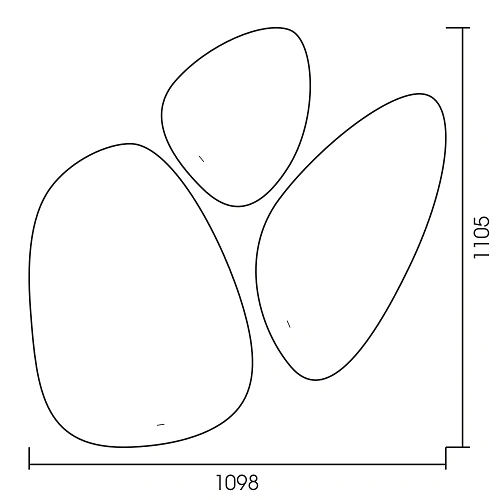 Зеркало ABBER Teil AG6503S с подсветкой, бесконтактный выключатель, диммер Зеркало ABBER Teil AG6503S с подсветкой, бесконтактный выключатель, диммер