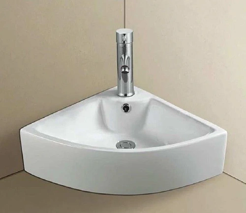 Раковина CeramaLux 9067B накладная/подвесная, белый Раковина CeramaLux 9067B накладная/подвесная, белый