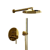 Душевая система Remer X Style X09S02ODO, золото глянцевое Душевая система Remer X Style X09S02ODO, золото глянцевое