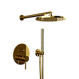 Душевая система Remer X Style X09S02ODO, золото глянцевое Душевая система Remer X Style X09S02ODO, золото глянцевое