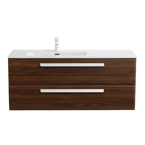 Тумба под раковину CEZARES ECO-CER-N-1200-2C-SO-NCS-P-L орех шоколад софт 1170x450 подвесная Тумба под раковину CEZARES ECO-CER-N-1200-2C-SO-NCS-P-L орех шоколад софт 1170x450 подвесная