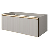 Картинка анонса товара «тумба под раковину armadi art quatro 1 100cm рифл cashmere fuga профиль matt gold 790-m1-100-cm-rib-mg»