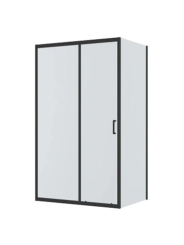 Душевой уголок BelBagno UNO-195-AH-1-110/80-C-NERO 110x80 см, профиль черный, стекло прозрачное Душевой уголок BelBagno UNO-195-AH-1-110/80-C-NERO 110x80 см, профиль черный, стекло прозрачное