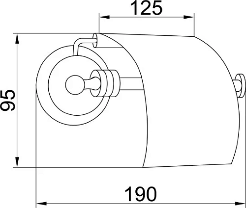 Держатель туалетной бумаги Boheme Hermitage Chrome 10380 хром Держатель туалетной бумаги Boheme Hermitage Chrome 10380 хром