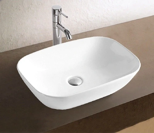 Раковина CeramaLux 9447 накладная, белый Раковина CeramaLux 9447 накладная, белый