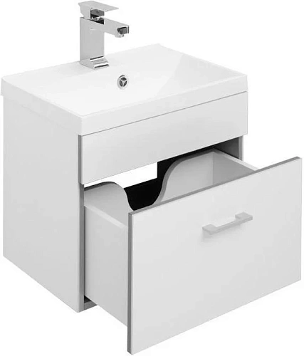 Комплект мебели Aquanet Верона 50 белый (подвесной 1 ящик) 00287650 Комплект мебели Aquanet Верона 50 белый (подвесной 1 ящик) 00287650