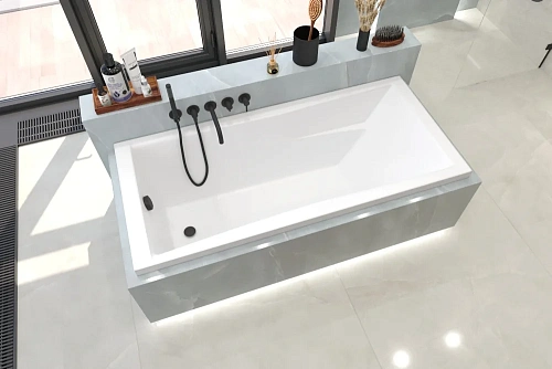 Акриловая ванна WHITECROSS Palace 180x80 акрил 0104.180080.100 Акриловая ванна WHITECROSS Palace 180x80 акрил 0104.180080.100