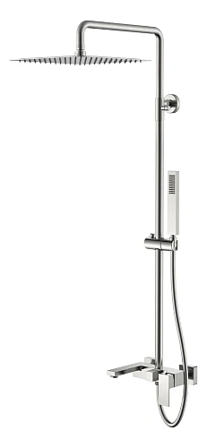 Душевая система Boheme QUBIC Nikel Brush 478-NB Душевая система Boheme QUBIC Nikel Brush 478-NB