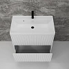 Тумба под раковину Style Line Стокгольм 80, Classic 80 белый рифленый софт, PUSH напольная ЛС-00002335 Тумба под раковину Style Line Стокгольм 80, Classic 80 белый рифленый софт, PUSH напольная ЛС-00002335