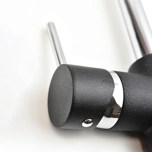 Смеситель для кухни Paini Cox METALLIC BLACK 7844572CR599H1KM Смеситель для кухни Paini Cox METALLIC BLACK 7844572CR599H1KM