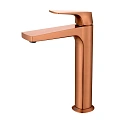 Смеситель для раковины Raglo R07.15.33 высокий, монолитный, матовая медь Смеситель для раковины Raglo R07.15.33 высокий, монолитный, матовая медь