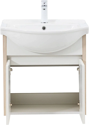 Тумба под раковину Aquanet Сидней 60 00345121 дуб кантри/белый Тумба под раковину Aquanet Сидней 60 00345121 дуб кантри/белый