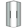 Душевая дверь GROSSMAN Galaxy 1/2.K33.01.11.42.00 (110x195) графит сатин, стекло прозрачное Душевая дверь GROSSMAN Galaxy 1/2.K33.01.11.42.00 (110x195) графит сатин, стекло прозрачное