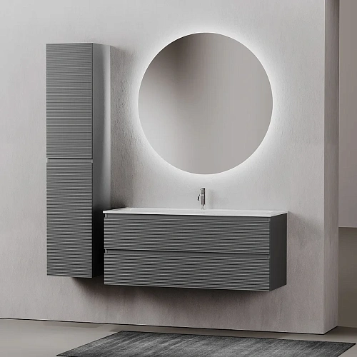 Тумба под раковину Sancos Folk FL120GS 1195х445х500 Grey soft, подвесная Тумба под раковину Sancos Folk FL120GS 1195х445х500 Grey soft, подвесная