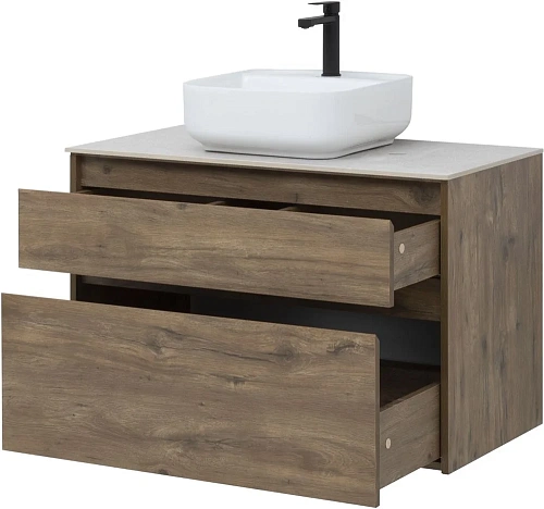 Тумба под раковину Aquanet Nova Lite 90 дуб рустикальный (2 ящика) 00249518 Тумба под раковину Aquanet Nova Lite 90 дуб рустикальный (2 ящика) 00249518