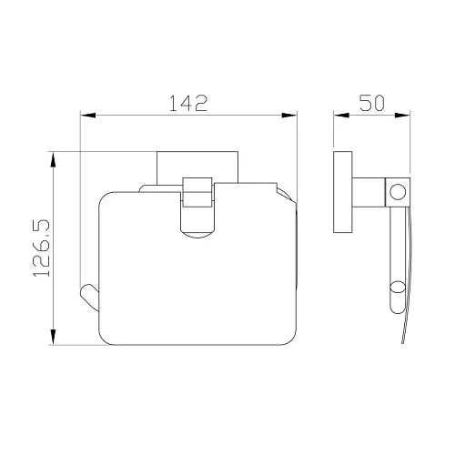 Держатель туалетной бумаги Wonzon & Woghand с крышкой, темное золото (WW-8926-DG) Держатель туалетной бумаги Wonzon & Woghand с крышкой, темное золото (WW-8926-DG)