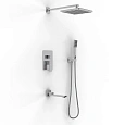 Душевая система BERGES NARDIS 3S встраиваемая, поворотный излив, хром 071010 Душевая система BERGES NARDIS 3S встраиваемая, поворотный излив, хром 071010