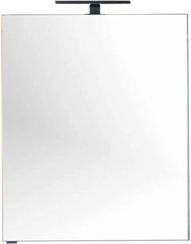 Зеркальный шкаф Aquanet Алвита 70 серый антрацит 00183990 Зеркальный шкаф Aquanet Алвита 70 серый антрацит 00183990