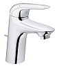 Картинка анонса товара «смеситель для раковины grohe eurostyle с функцией энергосбережения, хром (23709003)»