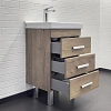 Тумба с раковиной Comforty Никосия 50Н 00-00018024 напольная дуб темный раковина Fest 50 F01 Тумба с раковиной Comforty Никосия 50Н 00-00018024 напольная дуб темный раковина Fest 50 F01