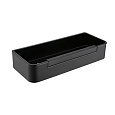 Полка Aquatek AQ4966MB черный матовый Полка Aquatek AQ4966MB черный матовый