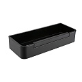 Полка Aquatek AQ4966MB черный матовый Полка Aquatek AQ4966MB черный матовый