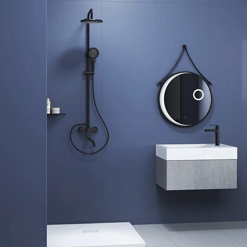 Душевая система RGW Shower Panels SP-25B черный Душевая система RGW Shower Panels SP-25B черный