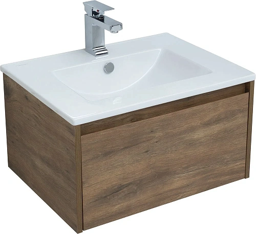 Тумба с раковиной STWORKI Карлстад 60 дуб рустикальный 418855 Тумба с раковиной STWORKI Карлстад 60 дуб рустикальный 418855