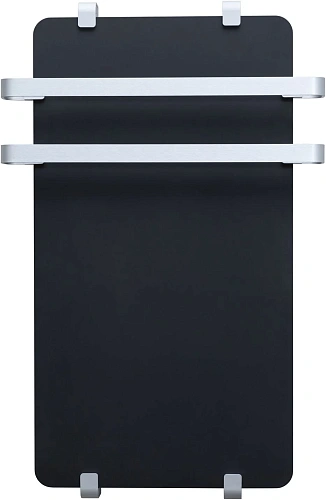 Полотенцесушитель электрический Allen Brau Infinity 80x44 00325622 с рейлингом 2.0 и креплением, серебро брашированное Полотенцесушитель электрический Allen Brau Infinity 80x44 00325622 с рейлингом 2.0 и креплением, серебро брашированное