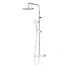 Душевая система Damixa Option DX218091000 с термостатом верхний душ 230мм