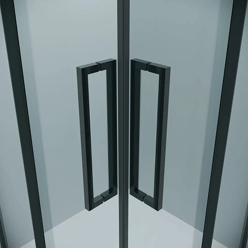 Душевой уголок GROSSMAN Cosmo 300.K33.02.8080.42.00 (80x80x195) квадрат,раздвижн,графит сатин,стекло прозрач Душевой уголок GROSSMAN Cosmo 300.K33.02.8080.42.00 (80x80x195) квадрат,раздвижн,графит сатин,стекло прозрач